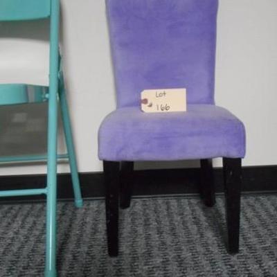 Lot 166 - Lavender Upholstered Childs Chair