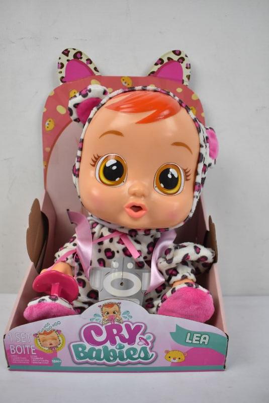 その他 Cry Babies Girls Lea Baby Doll 2zzhgl6 Cry Babies Lea Doll: Real Tears, Articulated Toy with Animal