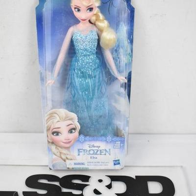 Disney Frozen Classic Fashion Elsa, Ages 3 and up - New