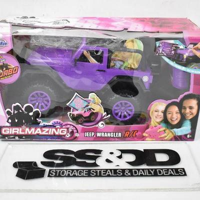 girlmazing remote control bigfoot jeep