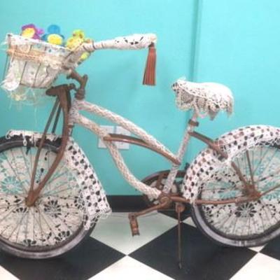 Lot 193 - Unique Funky Vintage Decorated Bicycle 
