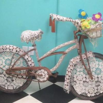 Lot 193 - Unique Funky Vintage Decorated Bicycle 