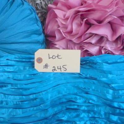 Lot 245 - Fancy Pillow Lot Nicole Miller Mario Lorenzo