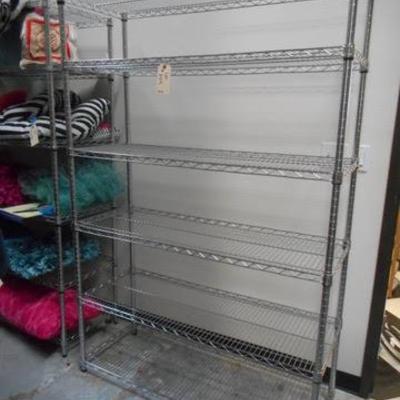 Lot 251 -  Stainless Steel Metro Shelving Rack 