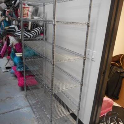 Lot 251 -  Stainless Steel Metro Shelving Rack 