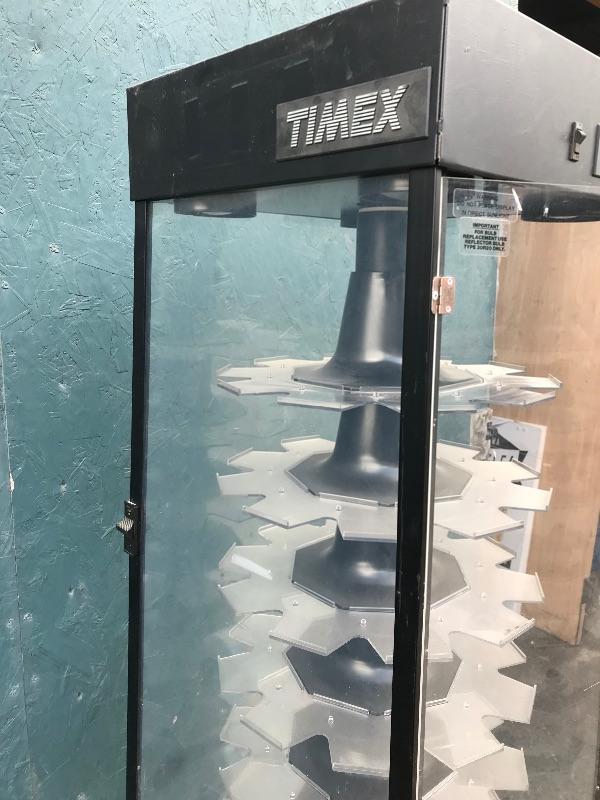 5 Timex Rotating Display Case EstateSales