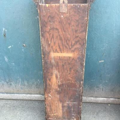 #99 - Antique International Time Recording Co. Mechanical Wood Clock