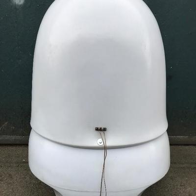 #43 - 1960's Egg Chair w/ Built in Speakers