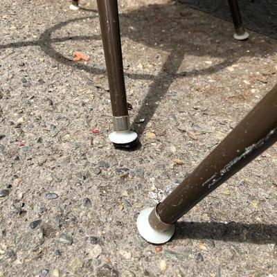 #14 - Mid Century Rattan Wicker Tiki Bar Stools