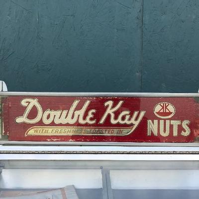 #53 - Vintage 1950's/1960's Double Kay Nut Shop Hot Vending Machine Display Case