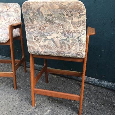 #58 - Mid Century Benny Linden Pair of Barstools