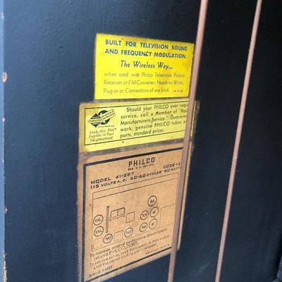 #10 - Philco Radio