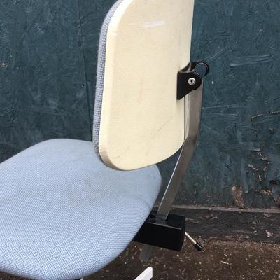#83 - Sky Blue Rabami Stole MC Office Chair Made in Denmark