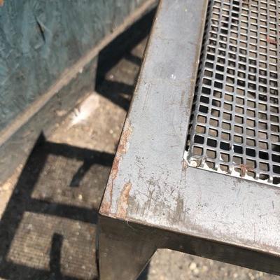 #36 - Sarapis for Philippe Starck Pair of Metal Industrial Barstools