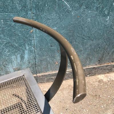 #36 - Sarapis for Philippe Starck Pair of Metal Industrial Barstools