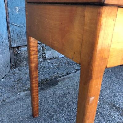 #64 - Glass Display Case w/ Velvet Lining and Wood Base