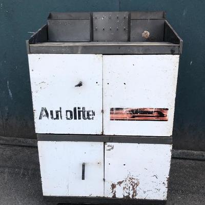 #66 - Autolite Workbench Garage Tool Storage