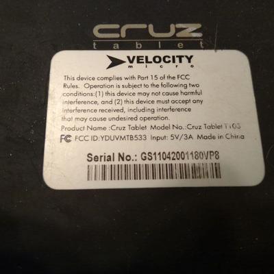 Cruz Tablet