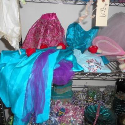 Lot 809 - Huge Fairy Lot of Goodies & Decor + Bakers Rack
