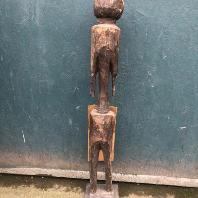 #94 - Antique Wood Sculpture 