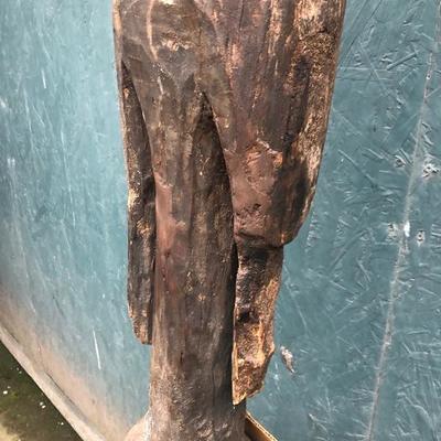 #94 - Antique Wood Sculpture 