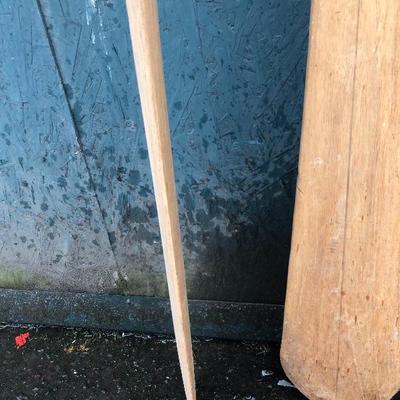 #95 - Hand Carved Canoe Paddles 