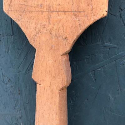 #95 - Hand Carved Canoe Paddles 