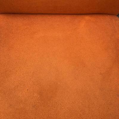 #85 - Mid Century Modern Keilhauer Orange Chair European Design