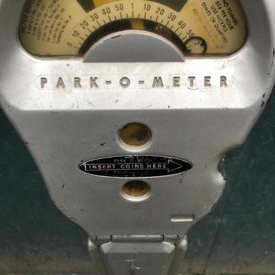 #100 - Vintage "Park-O-Meter" Parking Meter