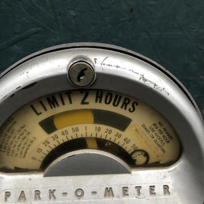 #100 - Vintage "Park-O-Meter" Parking Meter