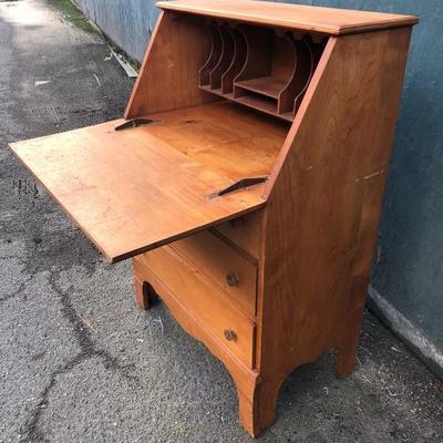 #86 - Wood Dresser Desk