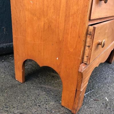 #86 - Wood Dresser Desk