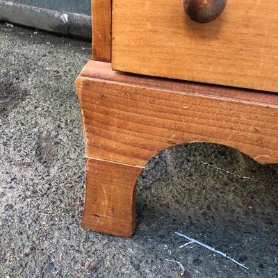 #86 - Wood Dresser Desk
