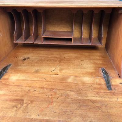 #86 - Wood Dresser Desk