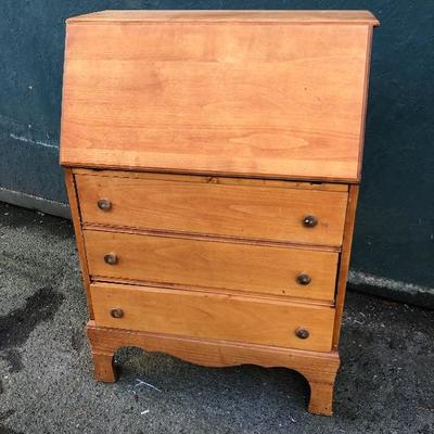 #86 - Wood Dresser Desk