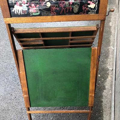 #103 - Vintage School House A-Frame Chalkboard
