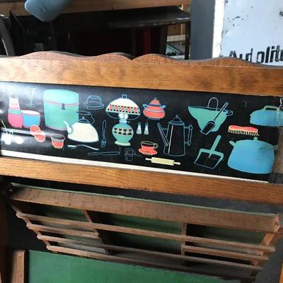 #103 - Vintage School House A-Frame Chalkboard