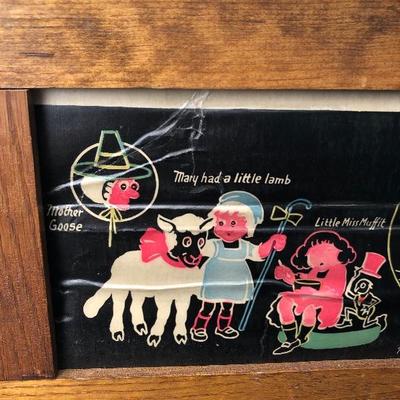 #103 - Vintage School House A-Frame Chalkboard