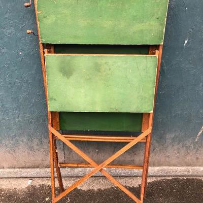 #103 - Vintage School House A-Frame Chalkboard