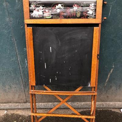 #103 - Vintage School House A-Frame Chalkboard