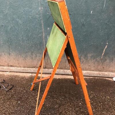 #103 - Vintage School House A-Frame Chalkboard