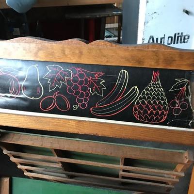 #103 - Vintage School House A-Frame Chalkboard