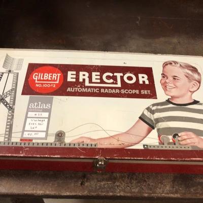 #105 - Collection of Three Erector Sets