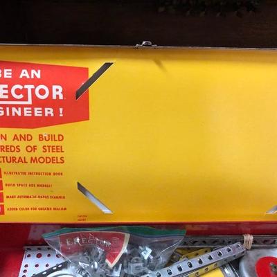#105 - Collection of Three Erector Sets