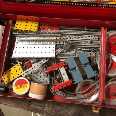 #105 - Collection of Three Erector Sets