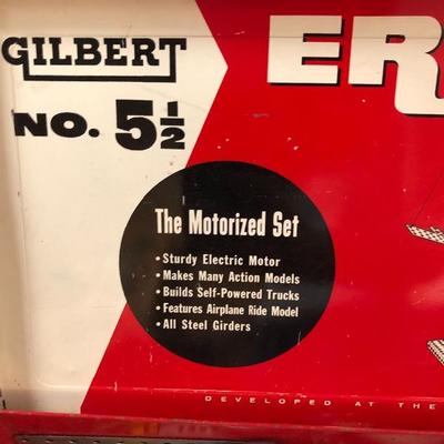 #105 - Collection of Three Erector Sets