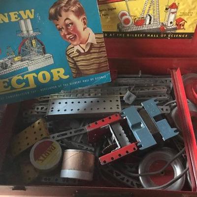 #105 - Collection of Three Erector Sets