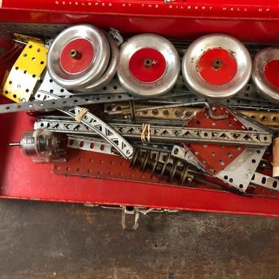 #105 - Collection of Three Erector Sets