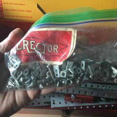#105 - Collection of Three Erector Sets