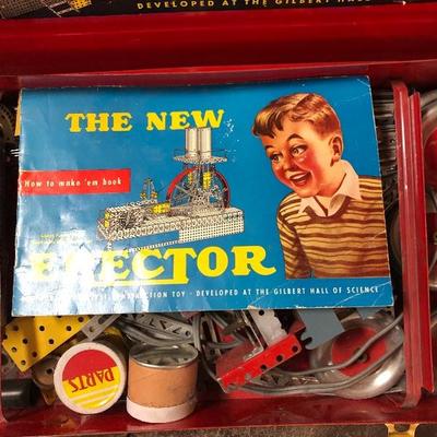 #105 - Collection of Three Erector Sets